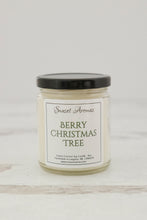 Load image into Gallery viewer, Berry Christmas Tree Candle - 8oz
